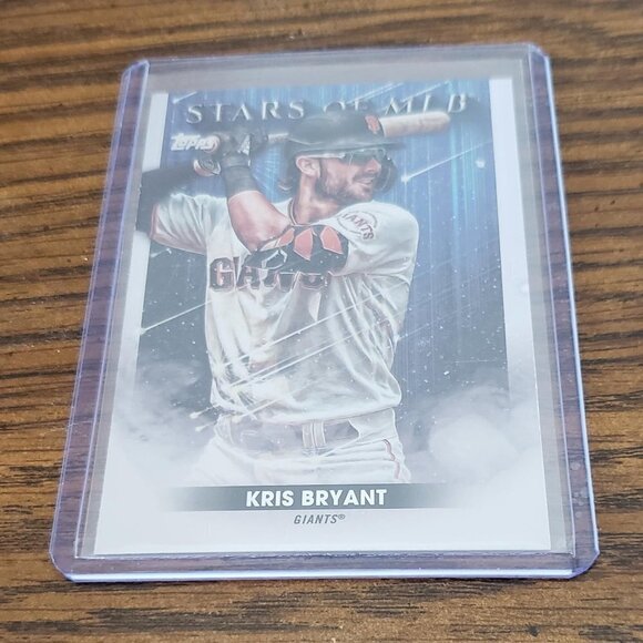 2022 Topps Series 1 Kris Bryant Stars of the MLB #SMLB-27 San Francisco Giants - Picture 2 of 3